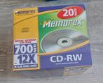 Memorex cd_rw700MB 20 pack, Enlèvement, Neuf, dans son emballage, Coffret