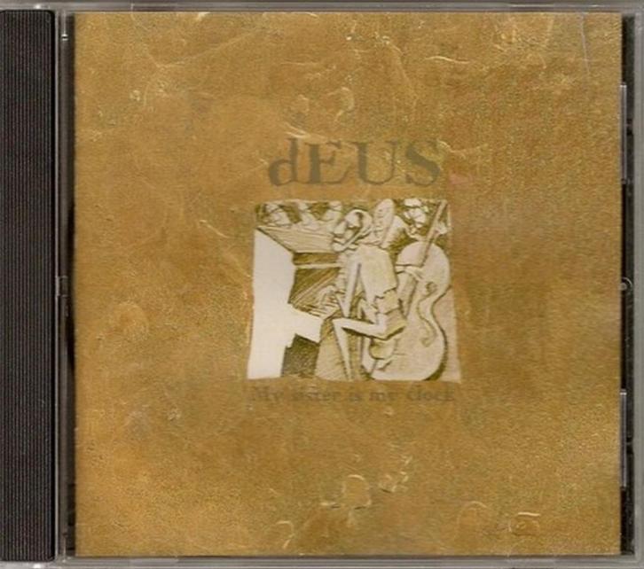 dEUS  MY SISTER = MY CLOCK  CD ALBUM, Cd's en Dvd's, Cd's | Rock, Zo goed als nieuw, Alternative, Verzenden