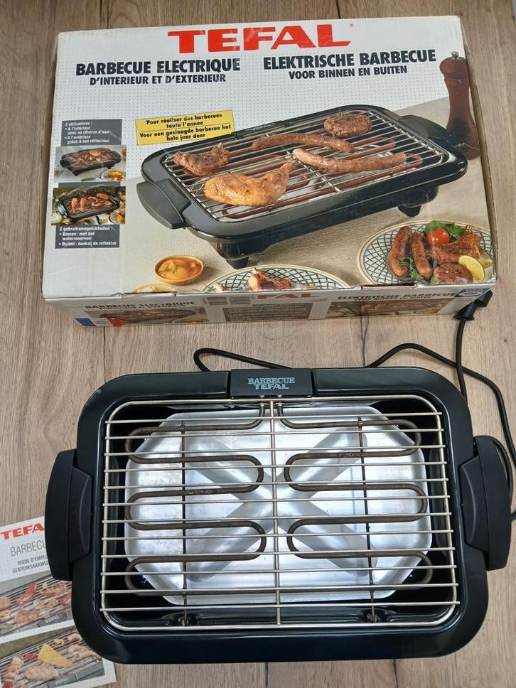 Tefal Elektrische (tafel-) Barbecue voor binnen en buiten, Tuin en Terras, Elektrische barbecues, Zo goed als nieuw, Ophalen of Verzenden