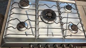 Gas kookvuur Smeg, Ophalen, Gebruikt, Inbouw, Gas