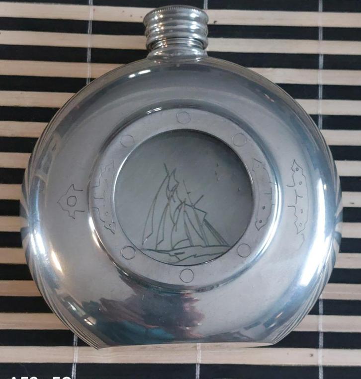 Alcoholfles in Engeland, Antiek en Kunst, Antiek | Glaswerk en Kristal, Ophalen of Verzenden