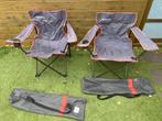 2 campingstoelen Decathlon, Caravans en Kamperen, Ophalen, Gebruikt, Campingstoel