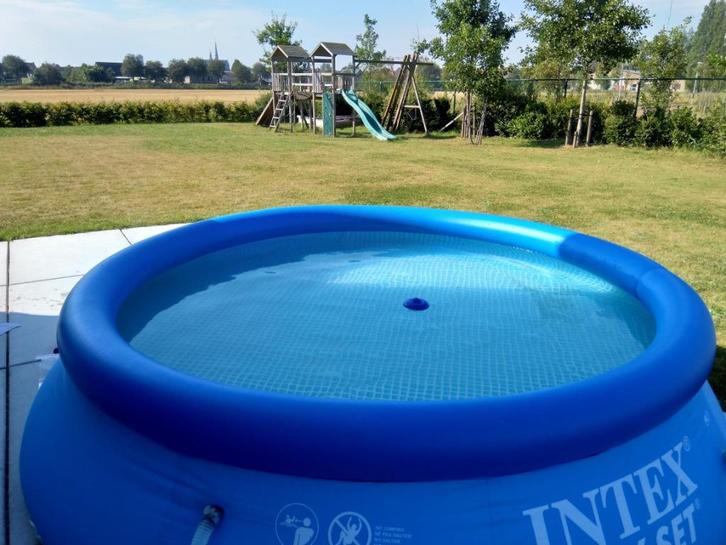 zwembad INTEX 3.10 m, ALLE toebehoren inbegrepen, Tuin en Terras, Zwembaden, Zo goed als nieuw, Opzetzwembad, Minder dan 80 cm