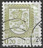 Finland 1977 - Yvert 771a - Wapenschild in kader (ST), Timbres & Monnaies, Timbres | Europe | Scandinavie, Affranchi, Finlande