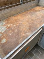 Aanhangwagen dubbele as geremd, Ophalen, Gebruikt