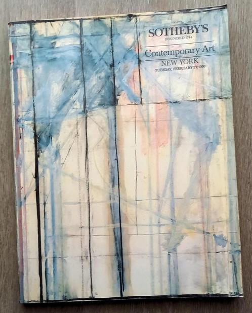 Contemporary Art 1990 Sotheby's 27-02, Boeken, Kunst en Cultuur | Beeldend, Gelezen, Ophalen of Verzenden
