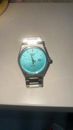 Tissot prx powermatic 80 iceblue 1OP1!, Handtassen en Accessoires, Horloges | Heren, Ophalen of Verzenden, Zo goed als nieuw