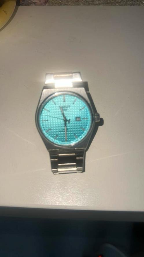Tissot prx powermatic 80 iceblue 1OP1!, Handtassen en Accessoires, Horloges | Heren, Zo goed als nieuw, Ophalen of Verzenden