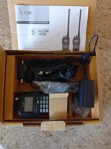 ICOM IC-A6FRII Radio portable 8.33 Homologuée DGAC beschikbaar voor biedingen