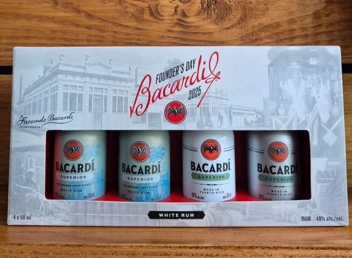 Bacardi founder's day 2025, Verzamelen, Wijnen, Ophalen