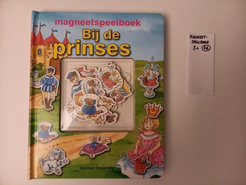 Magneetboek bij de prinses 3+, Boeken, Kinderboeken | Kleuters, Zo goed als nieuw, Sprookjes, 4 jaar, Jongen of Meisje, Voorleesboek