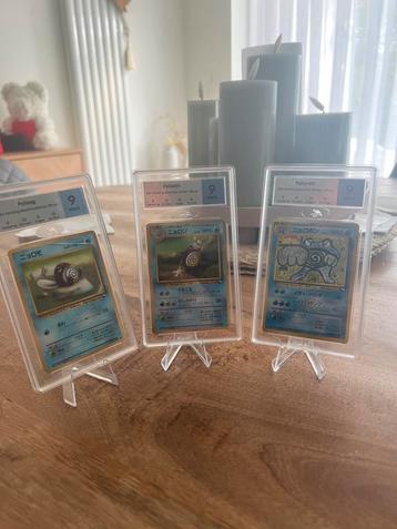Graded Pokemon setje Japans Vending series 1998 beschikbaar voor biedingen