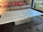 travertin salontafel, Ophalen, Zo goed als nieuw, Minder dan 50 cm