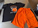 T-shirt + short SHEIN maat 158, Kinderen en Baby's, Kinderkleding | Maat 158, Shein, Ophalen of Verzenden, Zo goed als nieuw, Setje