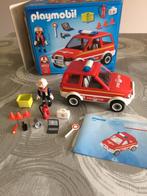 Playmobil brandweer interventiewagen., Kinderen en Baby's, Speelgoed | Playmobil, Ophalen of Verzenden, Zo goed als nieuw