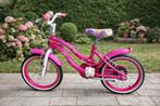 Kinderfiets Girly Bike 16 inch roze/wit, Fietsen en Brommers, Ophalen, Gebruikt