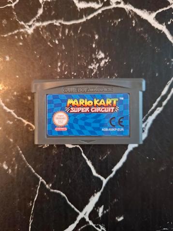 Gameboy Advance-spellen! Mario Kart! beschikbaar voor biedingen
