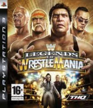 Jeu PS3 Legends of Wrestle Mania.