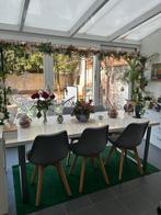 Table blanche brillante 200  90  72 cm, Enlèvement, Comme neuf