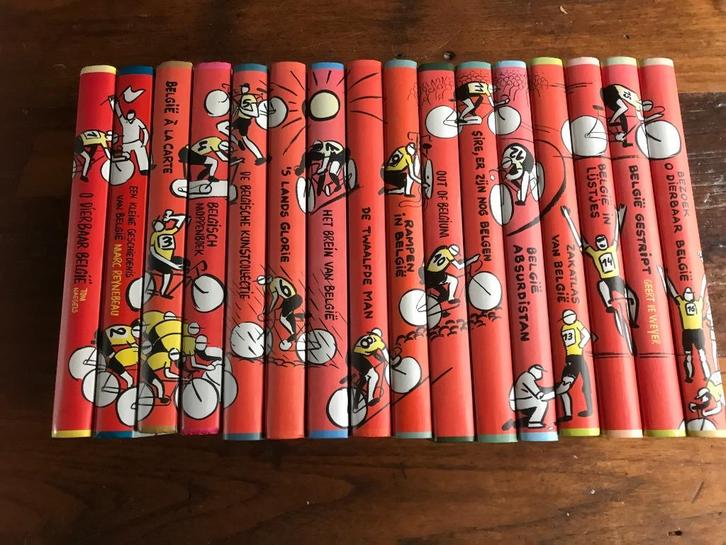 boeken van en over BELGIE  serie van 16 compleet, Boeken, Geschiedenis | Nationaal, Zo goed als nieuw, 20e eeuw of later, Ophalen of Verzenden