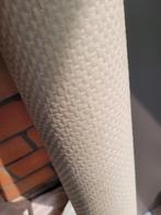 Wit vliesbehang met reliëf, Huis en Inrichting, Stoffering | Behang, Ophalen, Minder dan 10 m², Wit