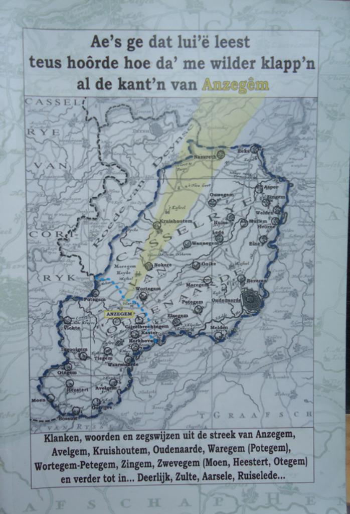 Het dialect van Anzegem en omstreken, Boeken, Geschiedenis | Stad en Regio, Ophalen of Verzenden