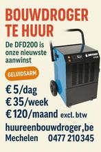 Bouwdroger 5 euro/dag of 35 euro/week  - MECHELEN, Ophalen