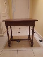 petite table d'appoint en chêne massif, 55 à 75 cm, Enlèvement, Rectangulaire, Bois