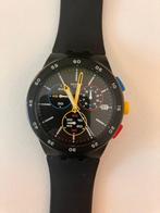 Swatch - zwart, Handtassen en Accessoires, Horloges | Heren, Ophalen, Kunststof, Polshorloge, Swatch