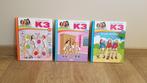 3 boekjes K3, Ophalen, Zo goed als nieuw