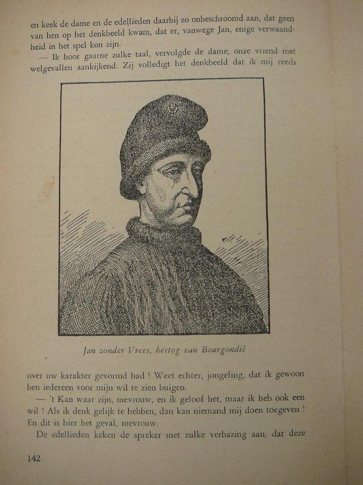 Walravens 20 prenten leesboek  1952 Jan zonder vrees, Antiek en Kunst, Antiek | Boeken en Manuscripten, Ophalen of Verzenden