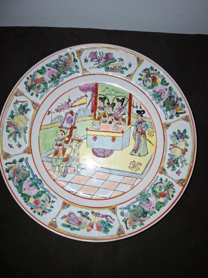 Chinees bord, Antiek en Kunst, Antiek | Wandborden en Tegels, Ophalen