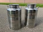Inox super fust Milano melkbus olijfolie, Ophalen of Verzenden