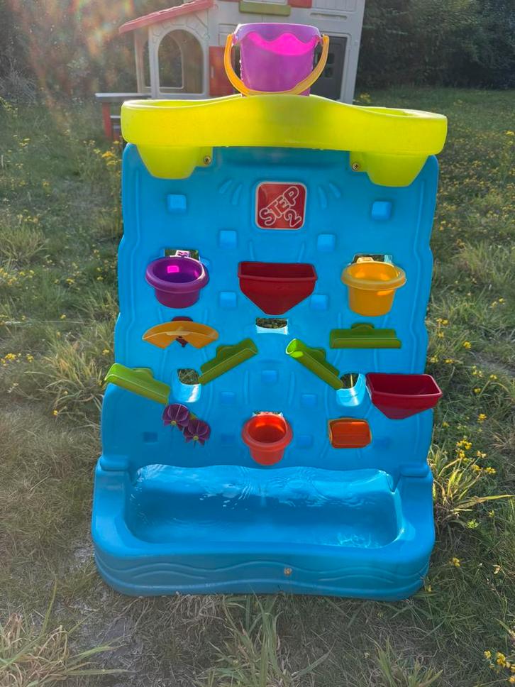 Step2 waterfall - verticale watertafel, Kinderen en Baby's, Speelgoed | Buiten | Los speelgoed, Zo goed als nieuw, Ophalen