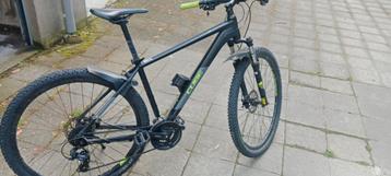 Cube Aim Hardtail Mountain Bike  Black/Green