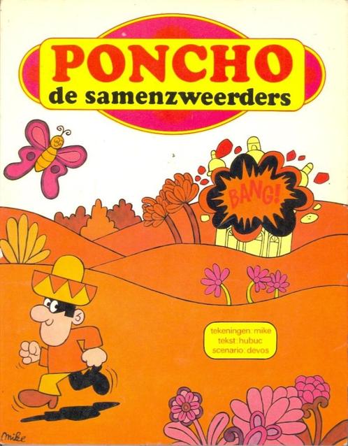 Poncho nr 1 - De samenzweerders., Livres, BD, Utilisé, Une BD, Enlèvement ou Envoi