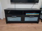 Meuble tv noir Brimnes de chez Ikea, Moins de 100 cm, Enlèvement, Utilisé, 75 cm ou plus