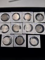 Zilveren munten duitse marken, Postzegels en Munten, Ophalen of Verzenden