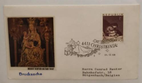 verzameling 44 FDC, brieven, kaarten - thema Kerstmis, Maria, Postzegels en Munten, Postzegels | Thematische zegels, Gestempeld