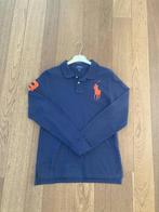 Ralph Lauren longsleeve polo, Kleding | Heren, Polo's, Blauw, Ralph Lauren, Ophalen of Verzenden, Zo goed als nieuw