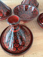 4 Mini tajines, Ophalen of Verzenden, Zo goed als nieuw, Keramiek, Overige stijlen