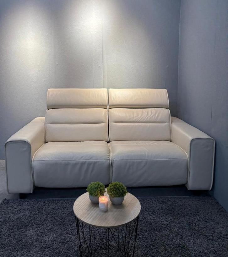 Lederen 2-zit, Maison & Meubles, Canapés | Coins salons complets, Neuf, Cuir, Enlèvement ou Envoi