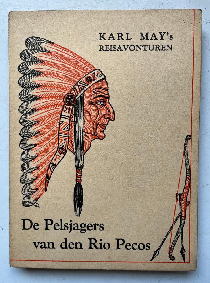 Karl May's Reisavonturen 8 - De pelsjagers - 1942, Antiek en Kunst, Antiek | Boeken en Manuscripten, Verzenden