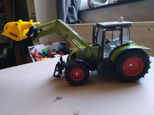 Claas Ares 697 ATZ Siku tractor met lader, Hobby en Vrije tijd, Modelauto's | 1:32, Zo goed als nieuw, Tractor of Landbouw, SIKU