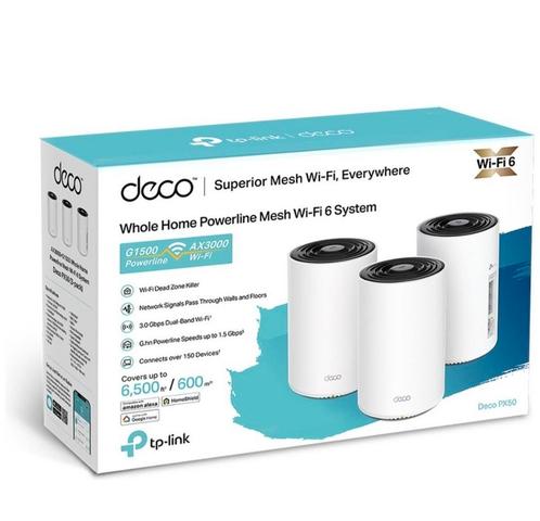 TP-Link Deco PX50(3-pack), Computers en Software, WiFi-versterkers, Zo goed als nieuw, Ophalen
