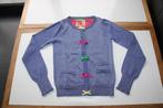 Bomba blauw glitter gilet 10 jaar, Gebruikt, Meisje, Trui of Vest, Ophalen of Verzenden