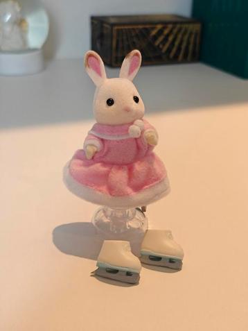 Sylvanian families schaatsend konijntje  beschikbaar voor biedingen