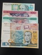 Lot bankbiljetten uit Brazilië, Ophalen of Verzenden, Zuid-Amerika, Los biljet