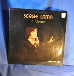 double vinyl 33 tour serge lama a l'olympia (x2009), Utilisé, Enlèvement ou Envoi