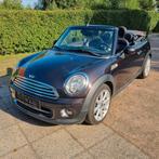 Mini cooper cabrio 1.6 benzine 90kw, 2012,  serie highgate, Auto's, Leder, Bedrijf, Cabrio, Te koop